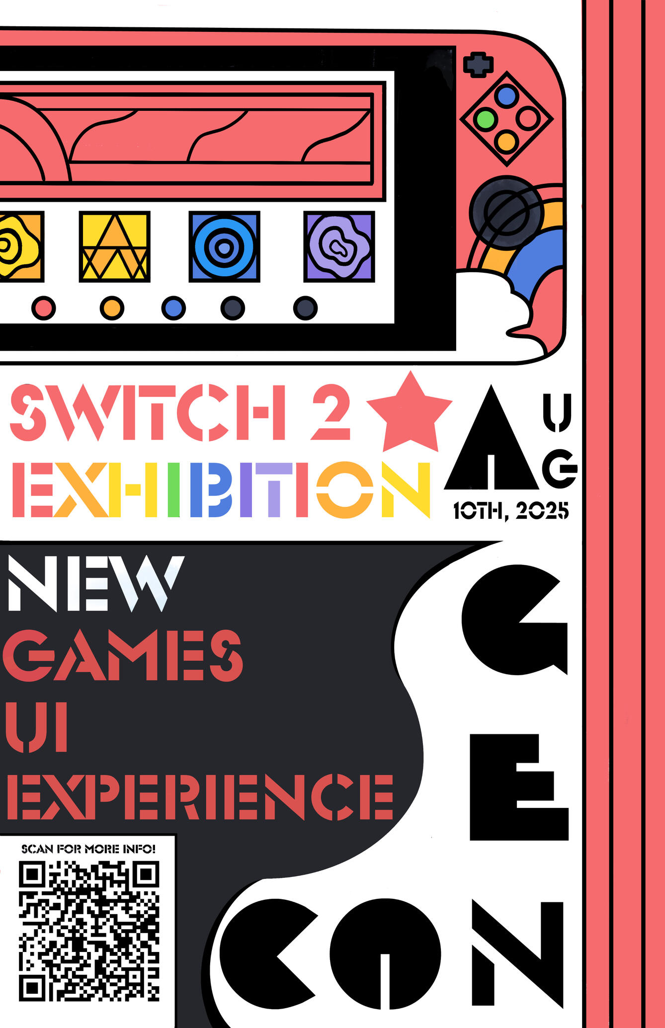 Nintendo GenCon Poster - First Iteration
