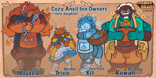 Cozy Inn Owners - Scrapped NPCS