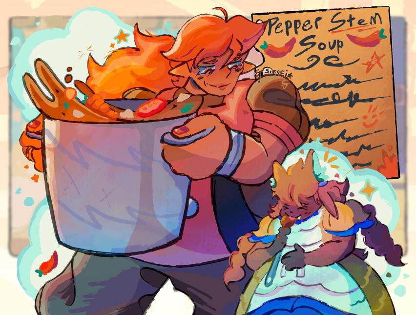 Home Cooking - Magdala & Trixie