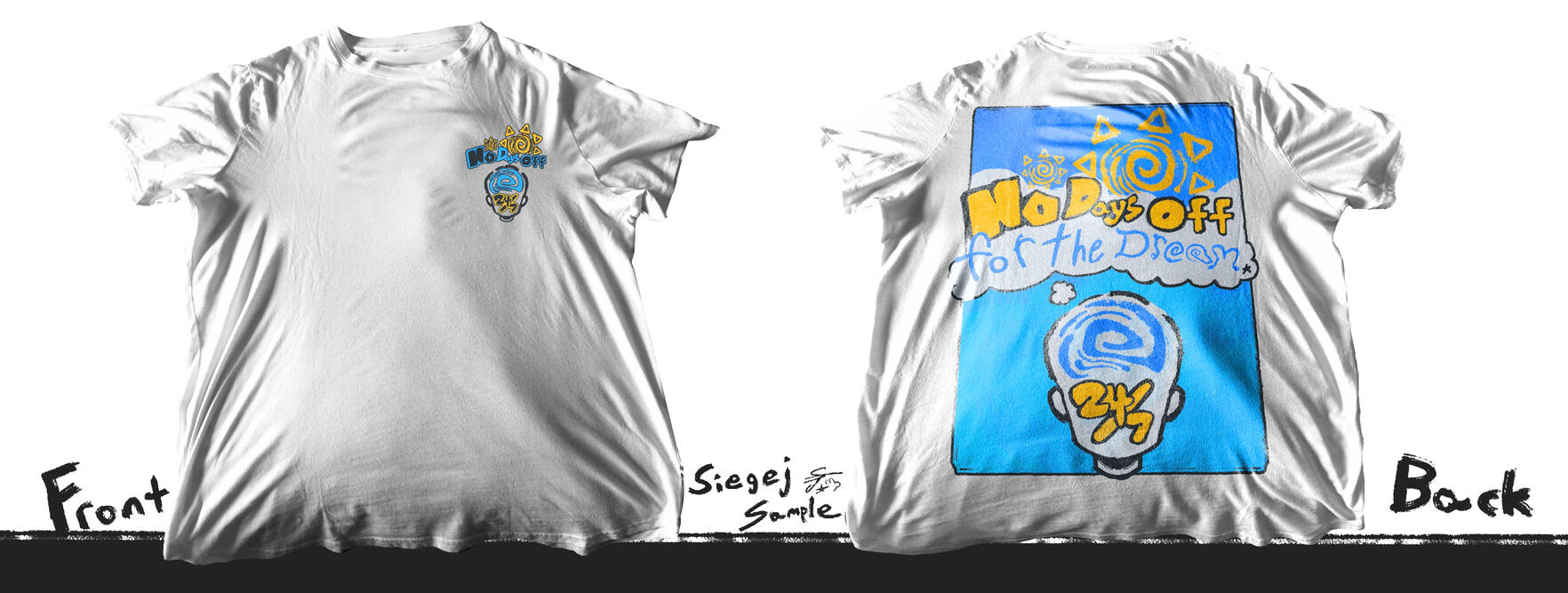 White T-Shirt Mockup