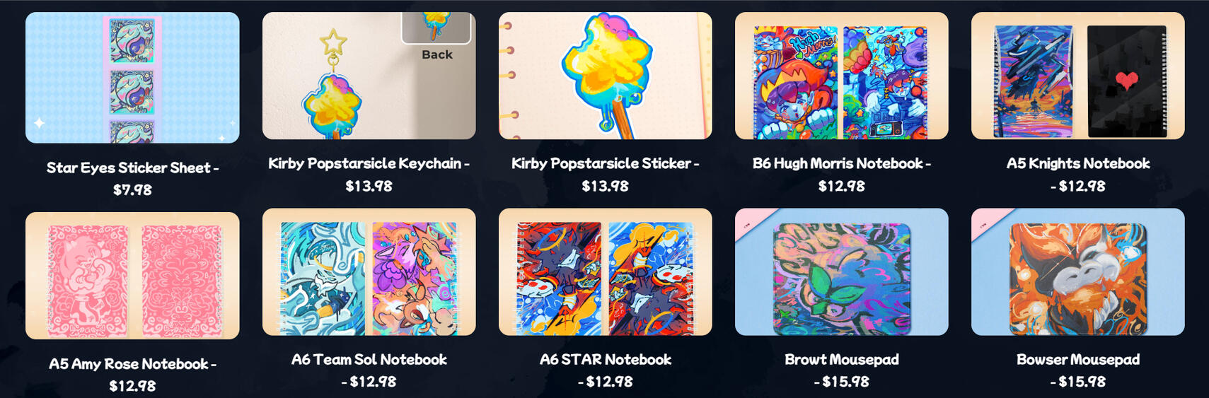 Fanart Product Mockups