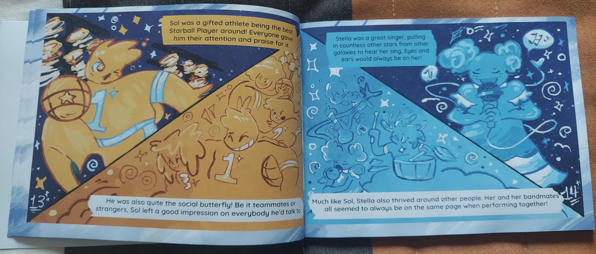 Pages 13 and 14!